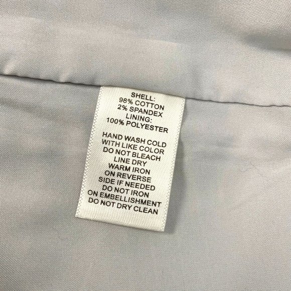 New WHBM Gray Silver Sequin Pencil Skirt Size 8 - Picture 8 of 16